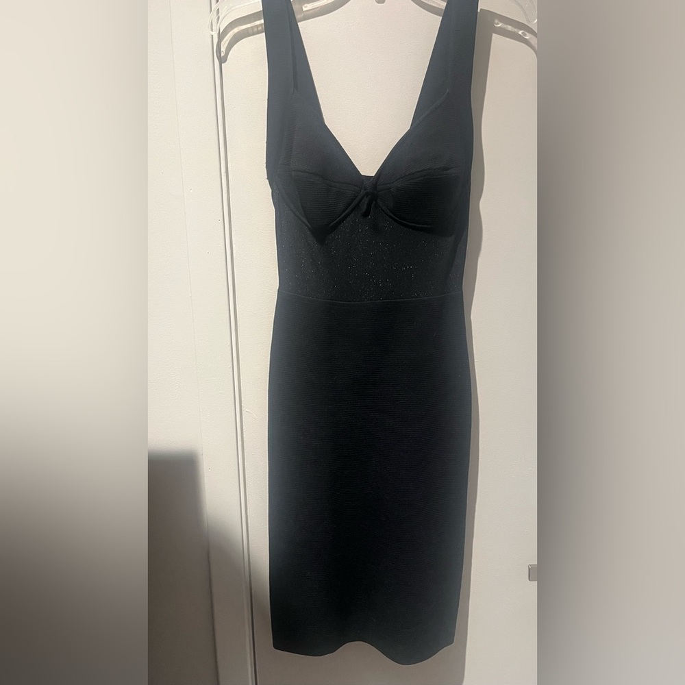 Little Black Knit Dress